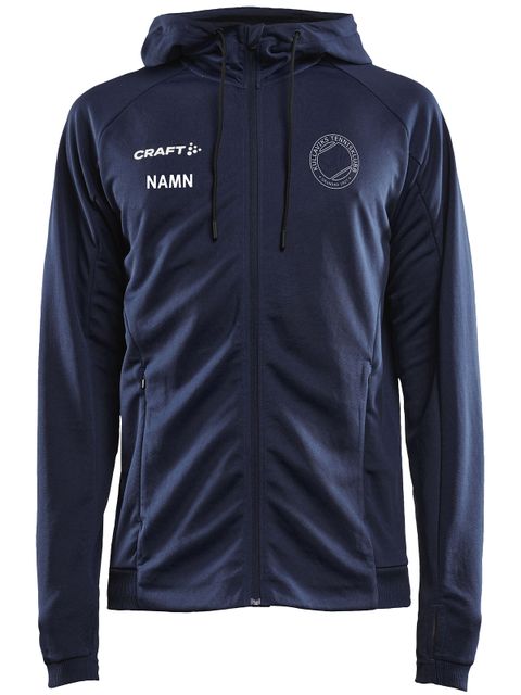 Craft Hoodie Evolve FZ (Kullaviks Tennisklubb)