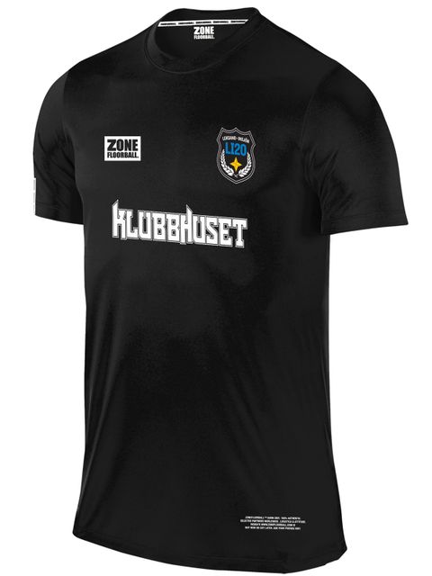 Zone T-shirt ATHLETE, Black (LI20 - Leksand/Insjön)