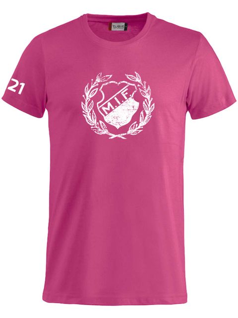 T-shirt Junior - Supporter, Rosa (Mölnlycke IF)
