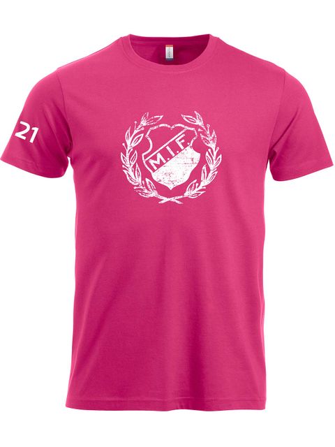 T-shirt - Supporter, Rosa (Mölnlycke IF)