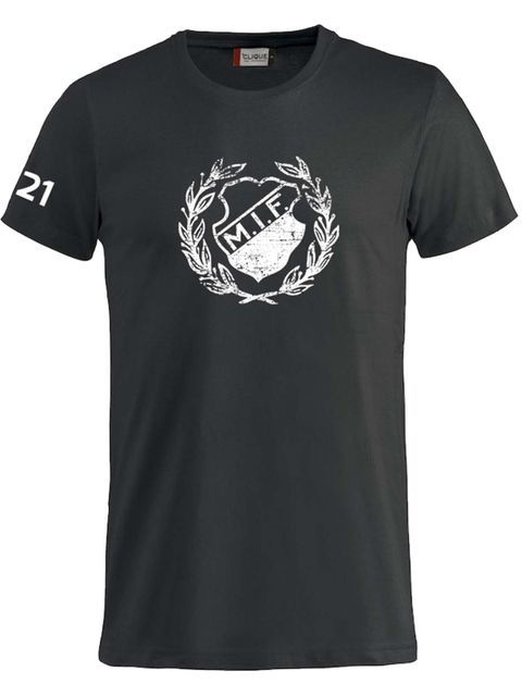 T-shirt Junior - Supporter, Black (Mölnlycke IF)