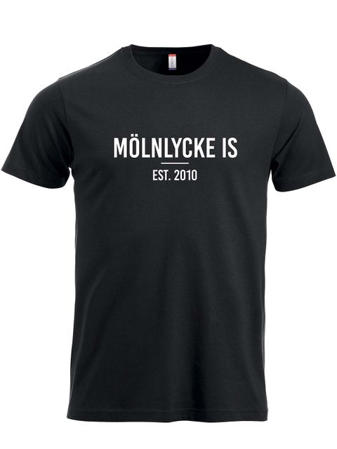 T-shirt - Supporter, Svart (Mölnlycke IS)