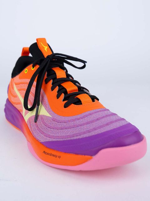 Mizuno Indoor Shoe Wave Luminous Elite (26/27) Orange-Purple-Yellow