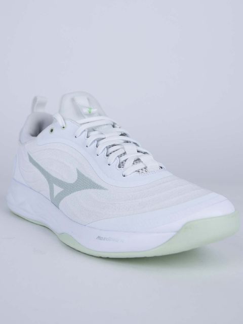 Mizuno Indoor Shoe Wave Luminous Elite W (26/27) White-Aqua Gray