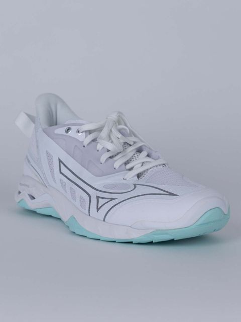 Mizuno Floorball Shoe Wave Mirage 5 W (25/26) White-Blue Tint