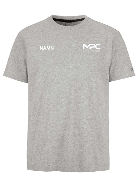 Craft T-shirt COMMUNITY 2.0, Grey Melange (Munkedal Padel Center)