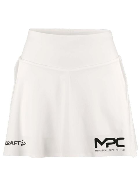 Craft Kjol ABILITY med fickor, Vit (Munkedal Padel Center)