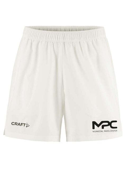 Craft Shorts ABILITY med fickor, Vit (Munkedal Padel Center)