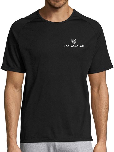 T-shirt Funktion, Svart #3 (Noblaskolan)