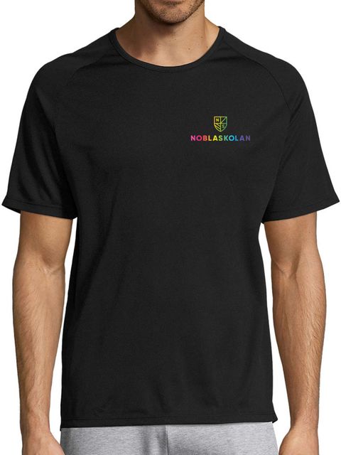 T-shirt Funktion, Svart #2 (Noblaskolan)