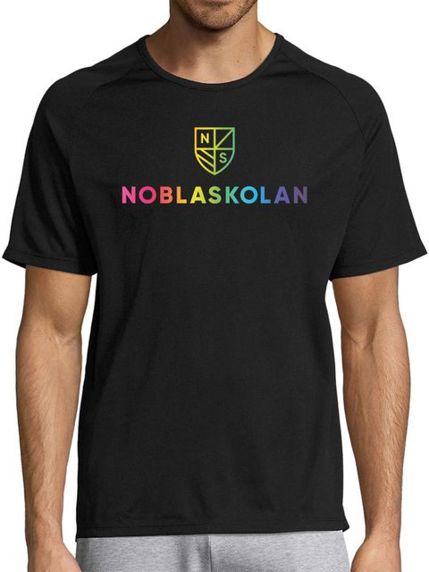 T-shirt Funktion, Svart #1 (Noblaskolan)