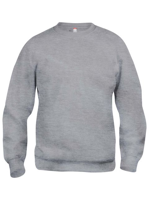 Clique Sweatshirt Basic Roundneck Grey Melange