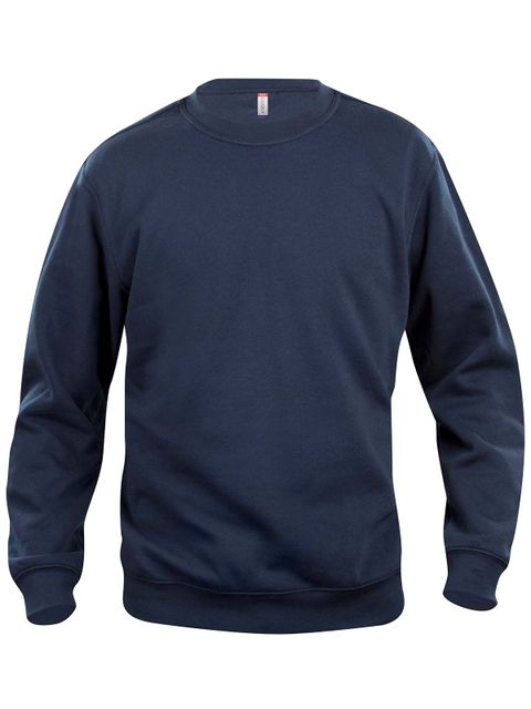 Clique Sweatshirt Basic Roundneck Mörk Marin