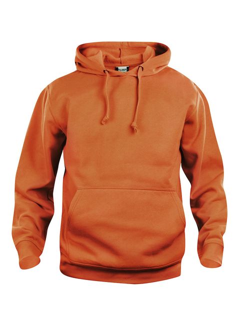 Clique Hoodtröja Basic Clique Hoodtröja Basic Blodapelsin