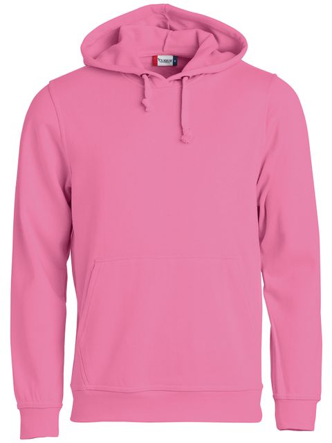 Clique Hoodtröja Basic Clique Hoodtröja Basic Bright Pink