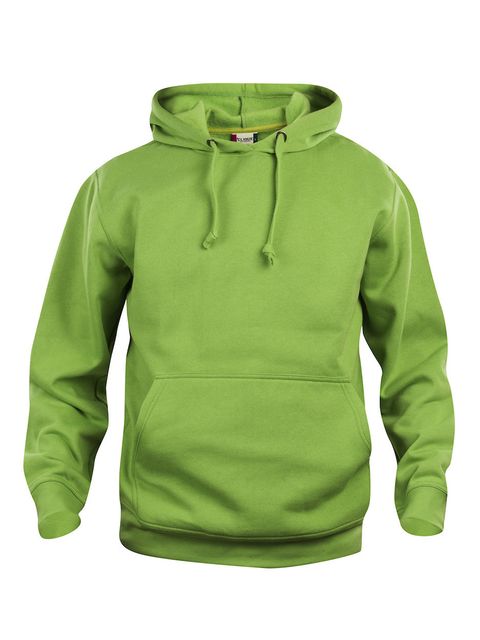Clique Hoodtröja Basic Clique Hoodtröja Basic Ljusgrön