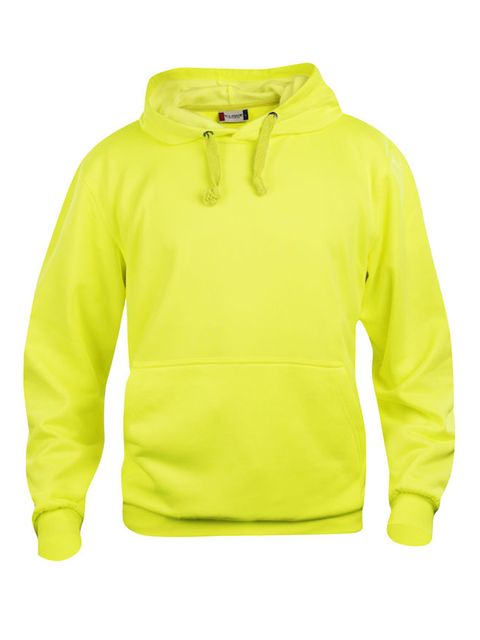 Clique Hoodtröja Basic Clique Hoodtröja Basic Visibility Yellow