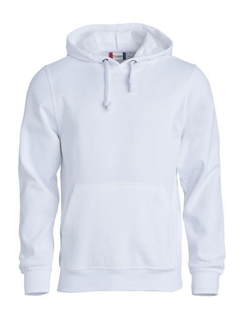 Clique Hoodtröja Basic Clique Hoodtröja Basic White