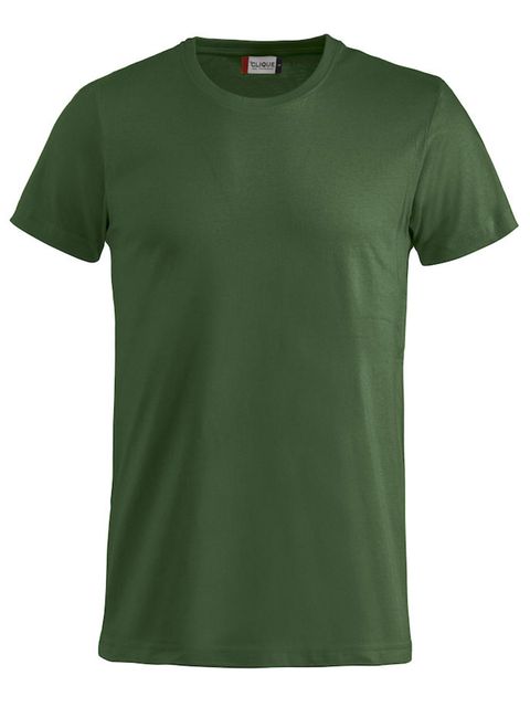 Clique T-shirt Basic-T Buteljgrön