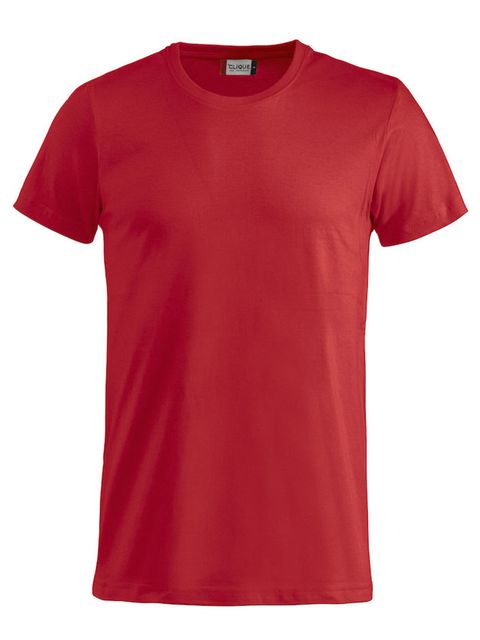 Clique T-shirt Basic-T Red