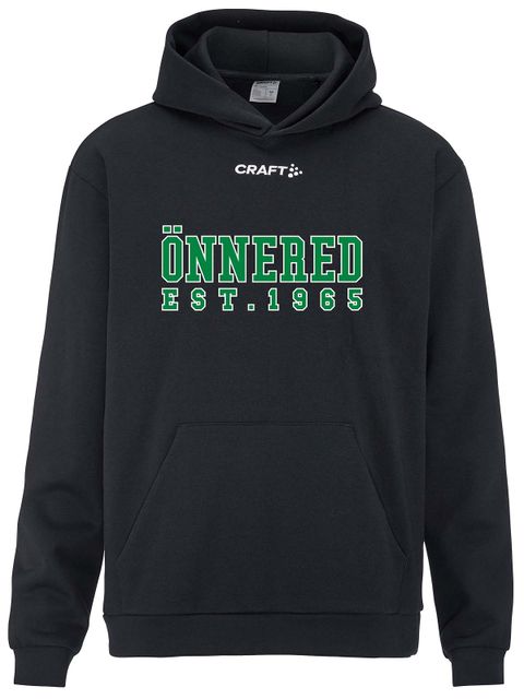 Craft Hoodtröja - Grön text (Önnereds HK Supporter)
