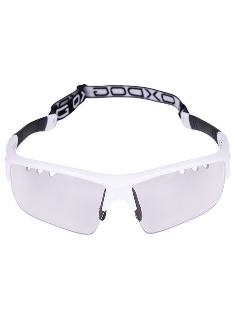 Oxdog Innebandyglasögon Spectrum Flexfit White