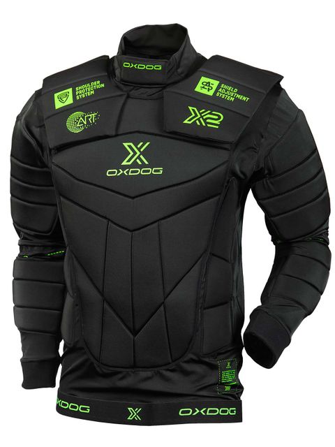 Oxdog X2 Goalie Protection Shirt Oxdog X2 Goalie Protection Shirt Black-Green