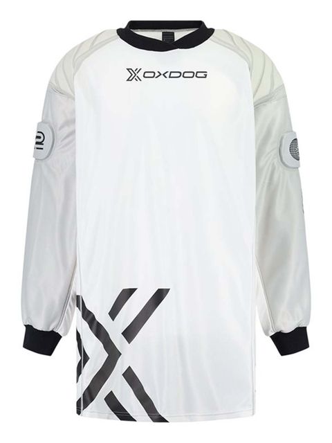 Oxdog Goalie Jersey X2 PLUS (Padded) White-Black