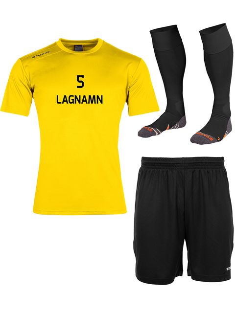STANNO MATCHPAKET FIELD - Gul STANNO MATCHPAKET FIELD - Gul