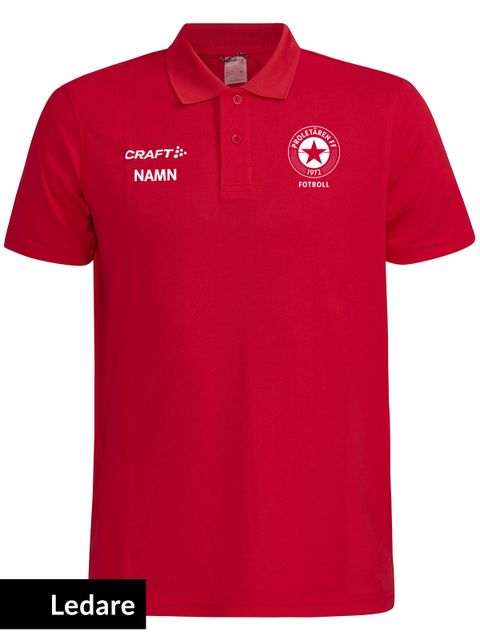 Craft Polo COMMUNITY 2.0, Red (Proletären FF)