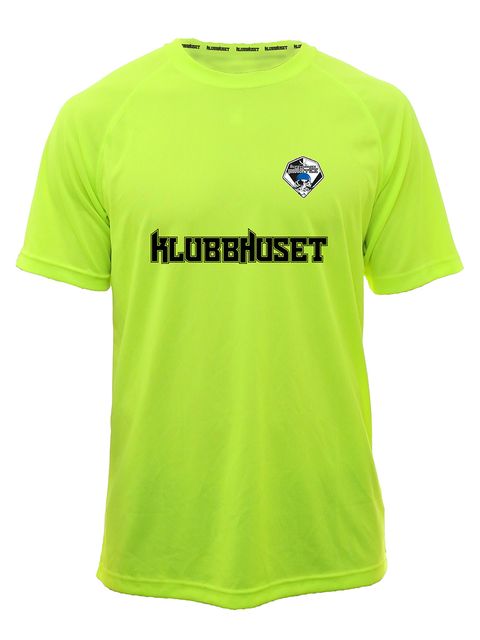 KH T-shirt Neongul, inkl. siffra (IBF Älvstranden)