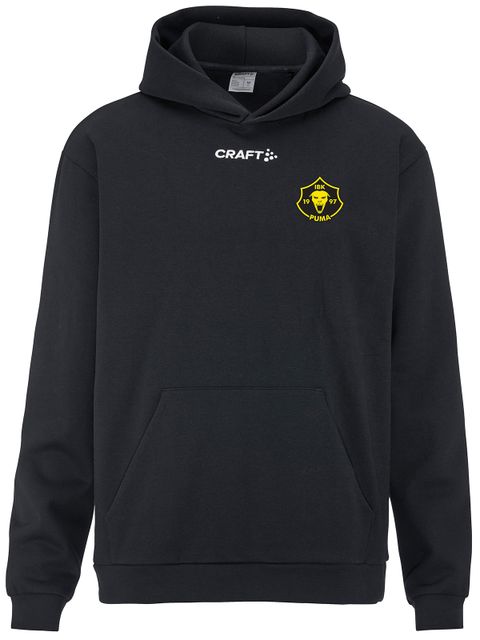 Craft Hoodie COMMUNITY 2.0, Black - small logo (IBK Puma)
