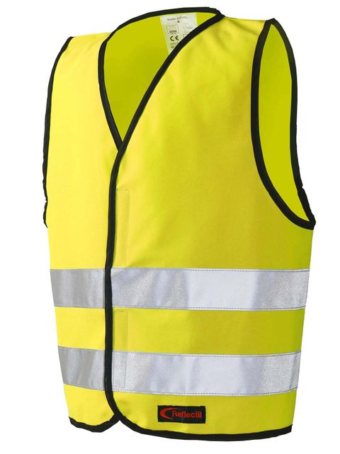 High Visibility Vest Reflectil Yellow