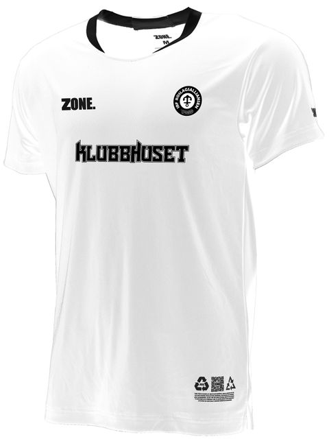 Zone T-shirt CLUB, White (IBF Roslagsalliansen)