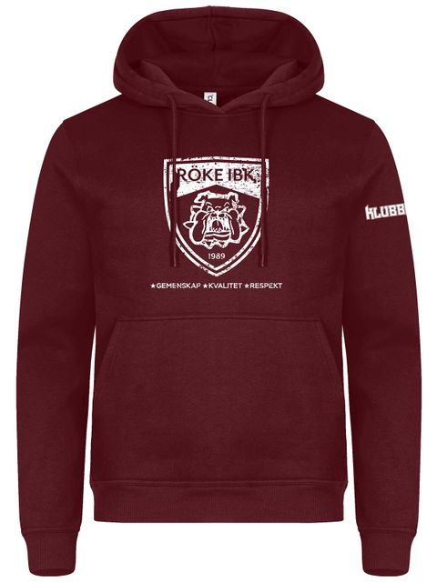 Hoodie, Bordeaux - Supporter (Röke IBK)