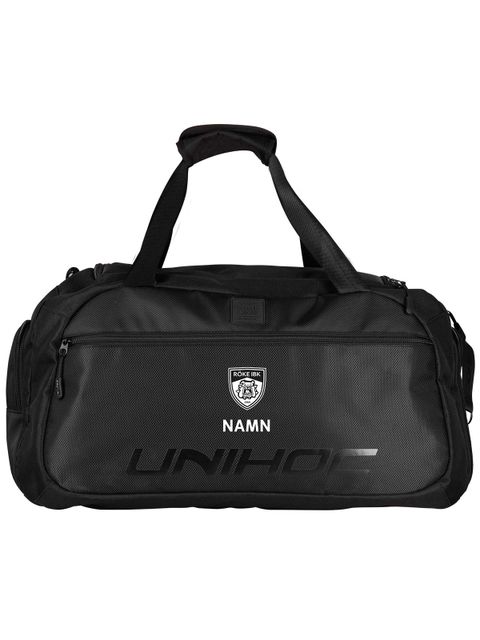 Unihoc Sportväska DARK LINE Medium (Röke IBK)
