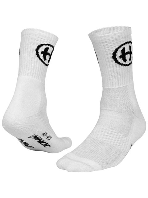 Unihoc Strumpa CREW Low, White (Röke IBK)