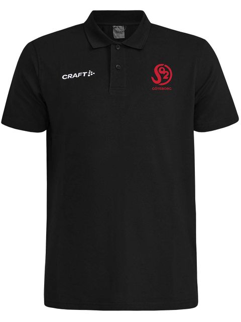 Craft Polo - Supporter, Black (Simklubben S02)