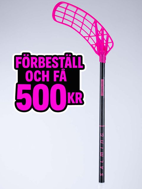 Salming Innebandyklubba Q Carbon Lite 27 - Trident (26/27) Magenta-Black