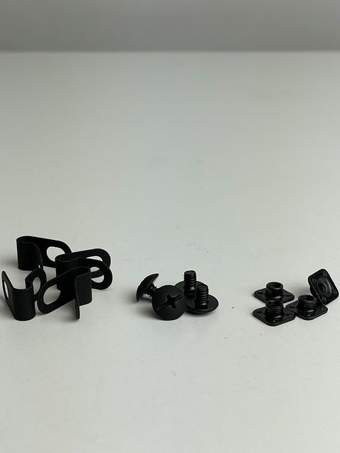Salming Mask Spare Parts - Screws & Buckles Elite Black