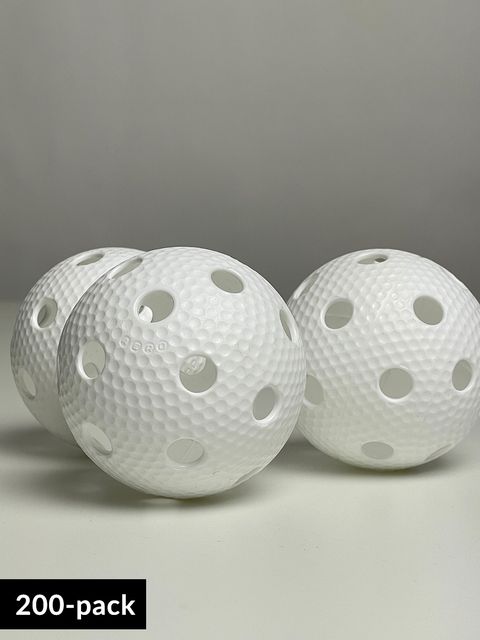 Salming Floorball Ball AERO (200-pack) - White