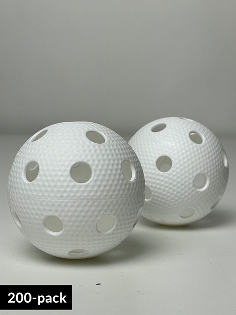 Salming Floorball Ball AERO Plus (200-pack) - White