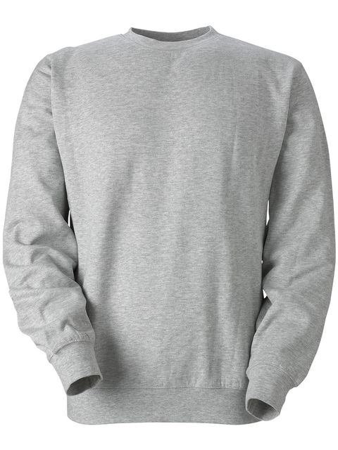 SW Collegetröja BROOKS Grey Melange