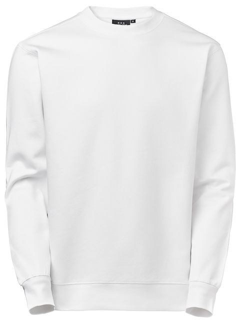 SW Collegetröja BROOKS White