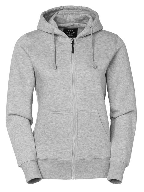 SW Hoodtröja Georgia Zip SW Hoodtröja Georgia Zip Grey Melange