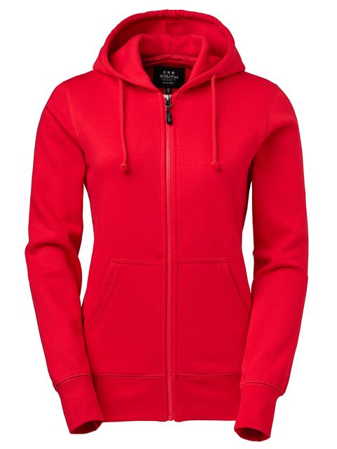 SW Hoodtröja Georgia Zip SW Hoodtröja Georgia Zip Red
