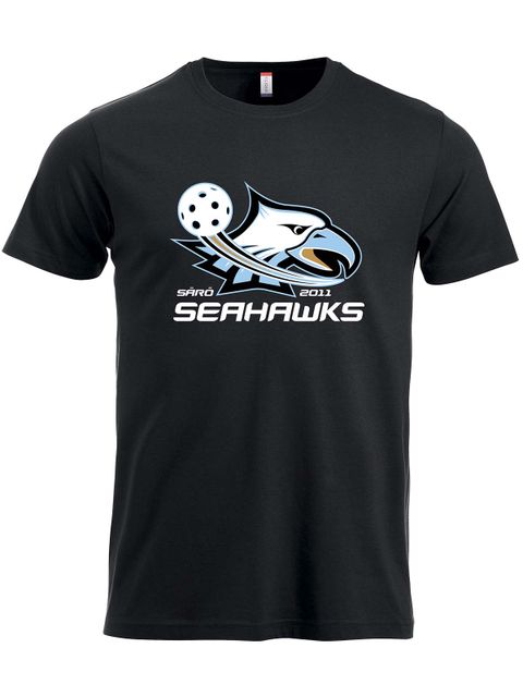 Clique T-shirt New Classic - SR, Svart (Särö Seahawks)