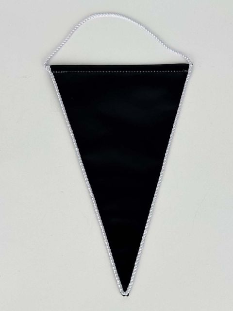Vimpel med snodd - 18x25 cm Vimpel med snodd - 18x25 cm Svart