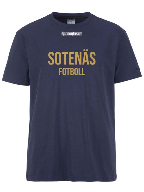 Craft T-shirt COMMUNITY 2.0, Marinblå (Sotenäs Fotboll)