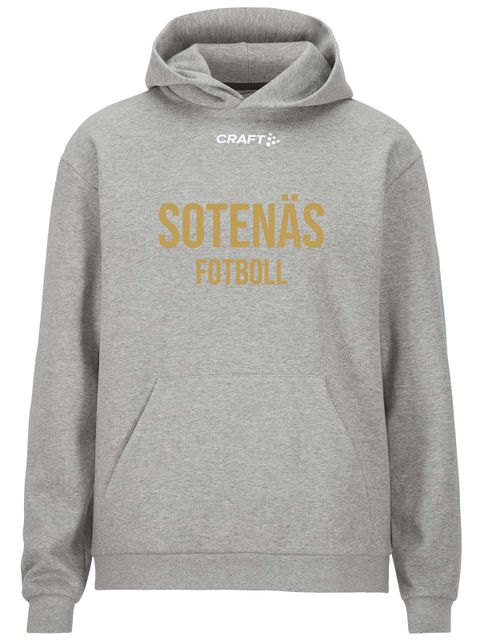 Craft Hoodtröja COMMUNITY 2.0, Grå (Sotenäs Fotboll)